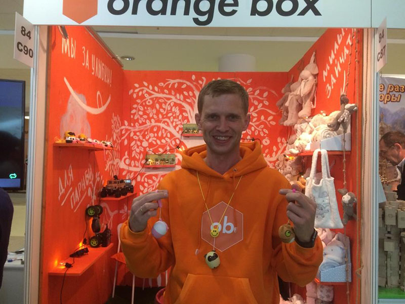 Orange box – самый яркий дебют выставки