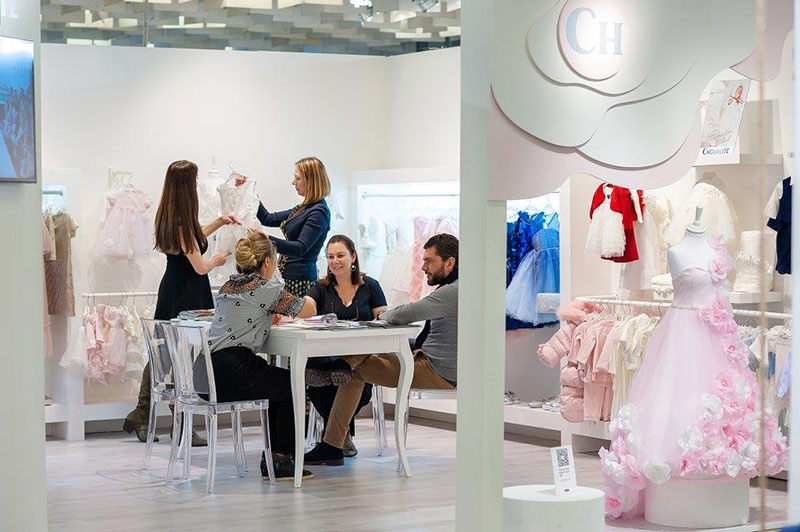 Choupette is on par with top brands at Pitti Bimbo Exhibition