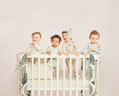 Alena Akhmadullina and Happy Baby have designed a children's collection
